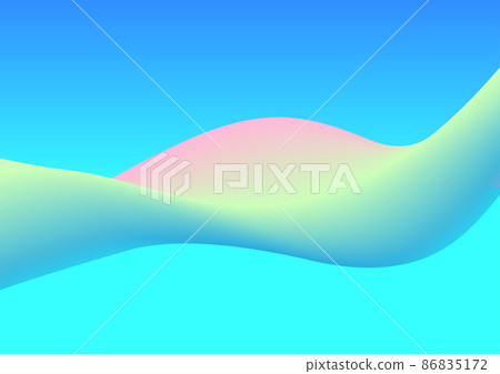 abstract background wave line smooth curve for background illustration vector abstract background wave line smooth curve for background illustration vector 86835172