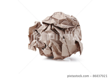 Crumpled paper Crumpled paper 86837021