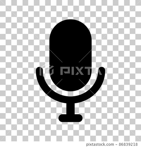 Microphone transparent background Microphone transparent background 86839218