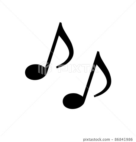 Musical note icon set Music symbol Musical note icon set Music symbol 86841986