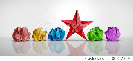 Individual Creativity Concept Individual Creativity Concept 86842809