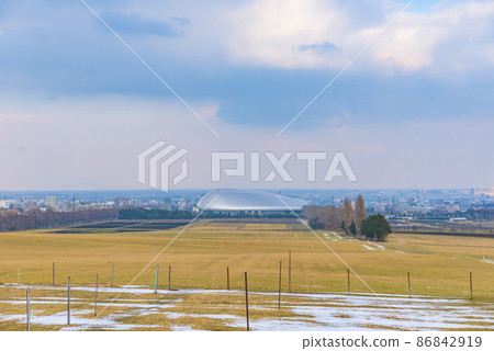 北海道札幌羊丘展望台的風景 北海道札幌羊丘展望台的風景 86842919