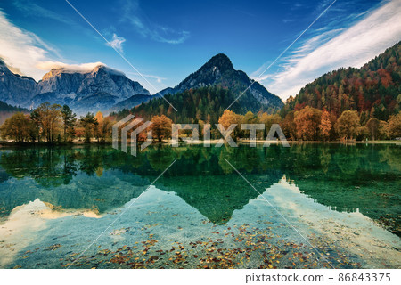 Jasna lake, Slovenia 86843375