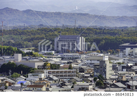 三重縣伊賀市伊賀縣政府大樓伊賀上野街景 86843813