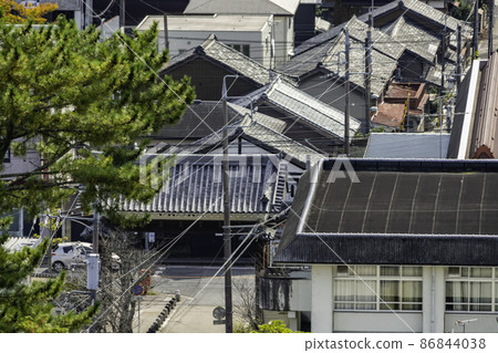 三重縣伊賀市伊賀上野白鳳門街景 三重縣伊賀市伊賀上野白鳳門街景 86844038