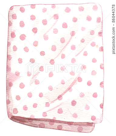 Specialty breakfast food watercolor icon set 86844378