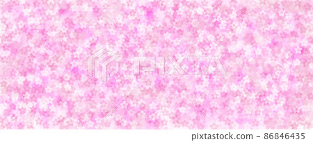 櫻花花瓣的背景材料 櫻花花瓣的背景材料 86846435