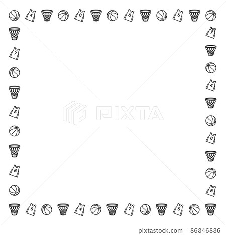 Basketball frame 1 color 86846886