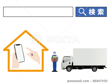 Delivery on the net 86847430