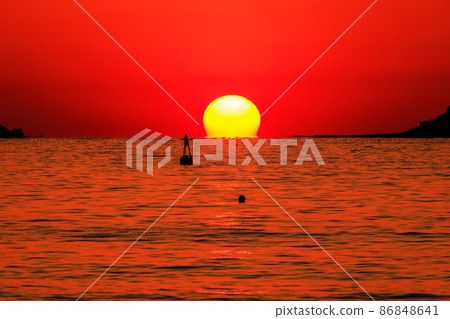 玄界海的達摩落日 86848641