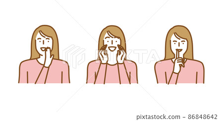 只在這裡偷偷說話的女人 86848642