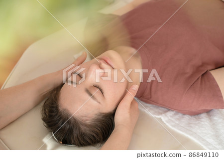 Massage manipulative neck lymph Massage manipulative neck lymph 86849110