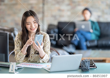 生活遠程辦公遠程工作個人電腦生活方式 86851007