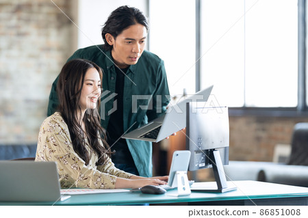生活遠程辦公遠程工作個人電腦生活方式 86851008
