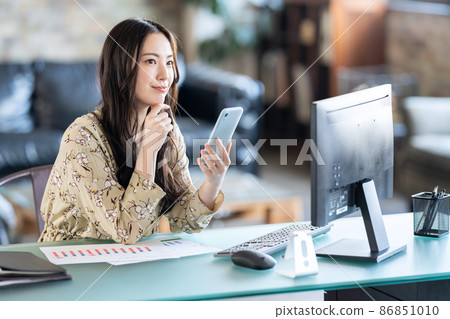 生活遠程辦公遠程工作個人電腦生活方式 86851010