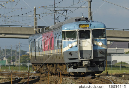 北陸本線加賀-笠間-三河JR西415系800系C02組織(金澤) 86854345