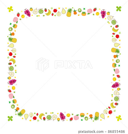 水果框圓角方形 86855486