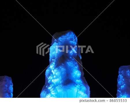 燈火通明的冰雪節展品 86855533