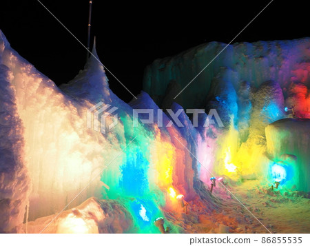 燈火通明的冰雪節展品 燈火通明的冰雪節展品 86855535