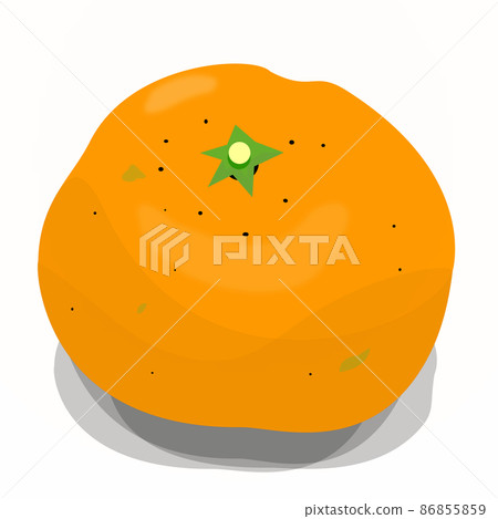 陰影橙色插圖 陰影橙色插圖 86855859