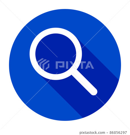 Modern round magnifying glass 86856297
