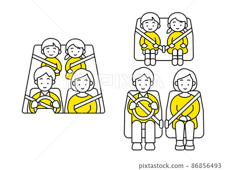 與家人一起開車 86856493