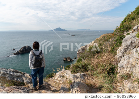 Superb view of Atsumi Peninsula Superb view of Atsumi Peninsula 86858960