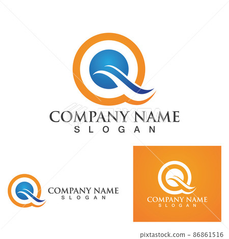 waves beach logo and symbols , 86861516