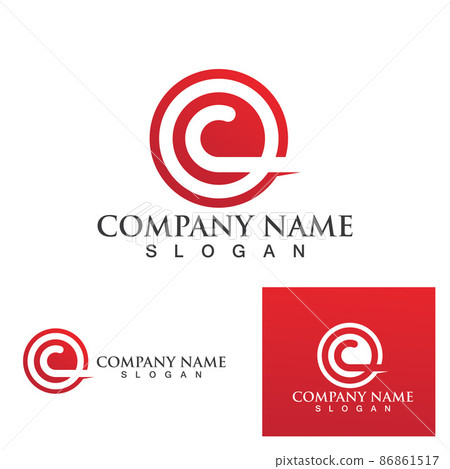 C Logo Template Design Vector, C Logo Template Design Vector, 86861517
