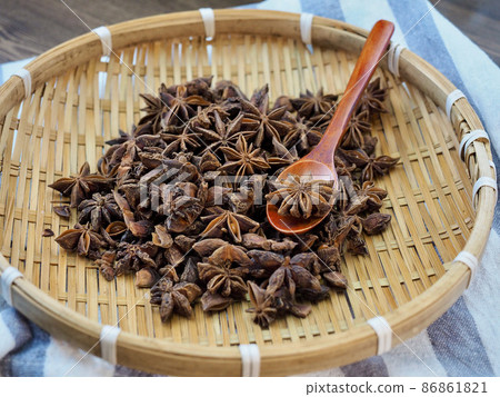 dried spice star anise hall, food, octagonal incense dried spice star anise hall, food, octagonal incense 86861821