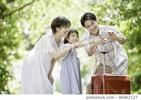 家庭旅行，陽光，暑假 86862127