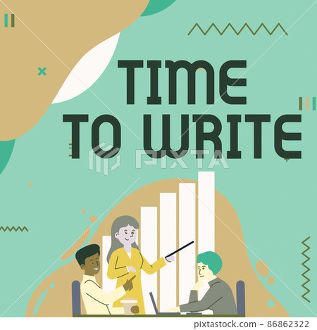 Writing displaying text Time To Sleep. Business idea a natural period of slumber or to be in state of inactivity Lady Drawing Explaining To Her Teammate Process Steps. 86862322