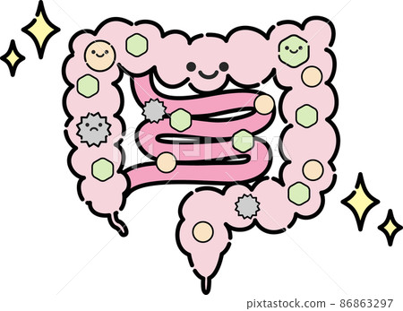 Illustration of intestinal environment 86863297