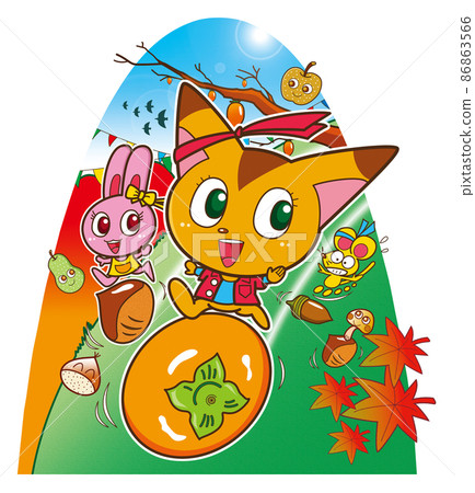 秋天,運動會,圖畫 秋天,運動會,圖畫 86863566