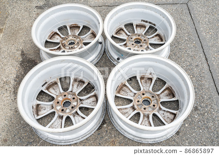 [Car] After cleaning the wheels 86865897