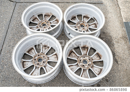 [Car] After cleaning the wheels 86865898