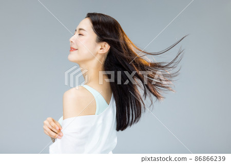 Female hair beauty 86866239