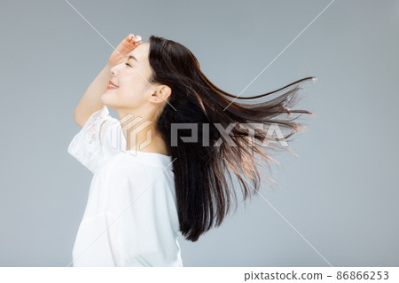 Female hair beauty 86866253