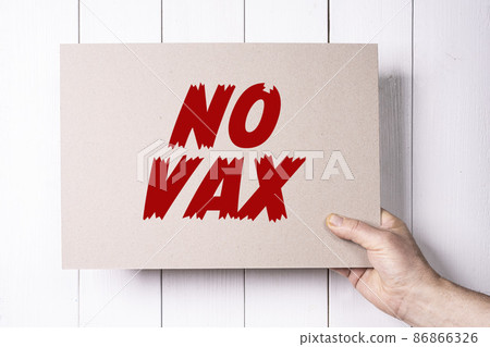 No vax sign No vax sign 86866326