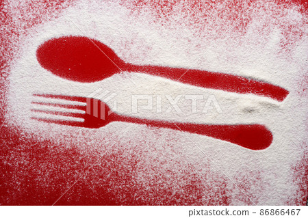 the fork and spoon imprint 86866467