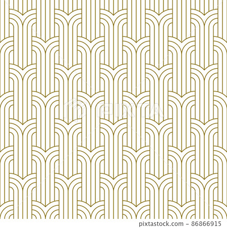 Seamless geometric ornament . Brown color thin lines . Seamless geometric ornament . Brown color thin lines . 86866915