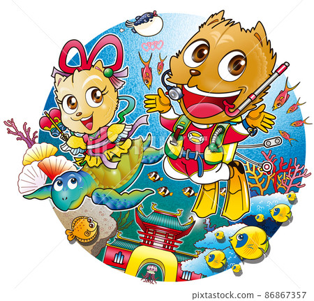 Dog, character, seabed, image Dog, character, seabed, image 86867357