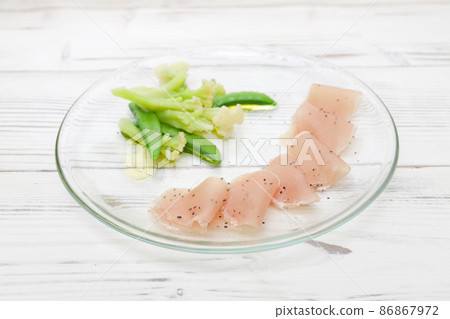 Raw ham salad Raw ham salad 86867972