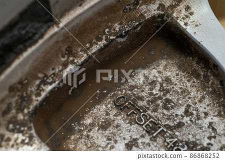 [Car] Brake dust on the back of the spokes 86868252