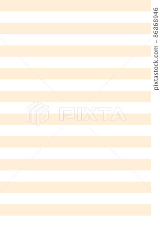 Orange border background. Illustration of horizontal stripes. 86868946