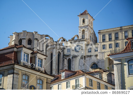 PORTUGAL LISBON CARMO CHURCH 86869027