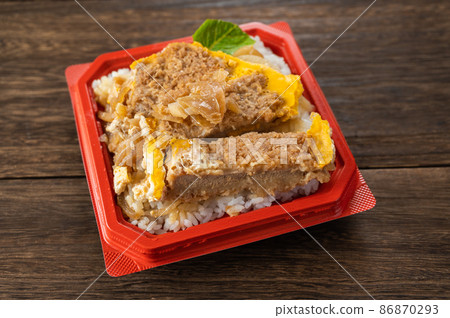 Katsu bowl box lunch Katsu bowl box lunch 86870293