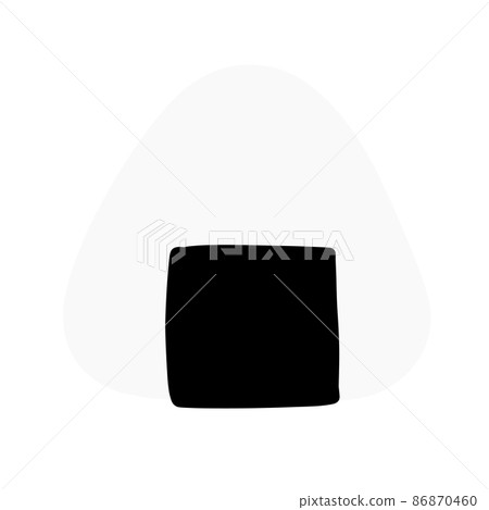 飯糰圖標樣式插圖 86870460