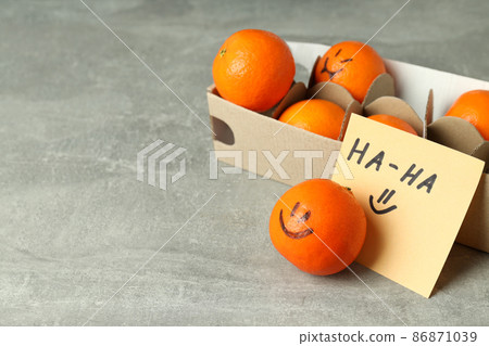 Concept of April Fool's Day, space for text 86871039