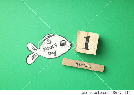 Concept of International 1st April Fool's Day 86871115